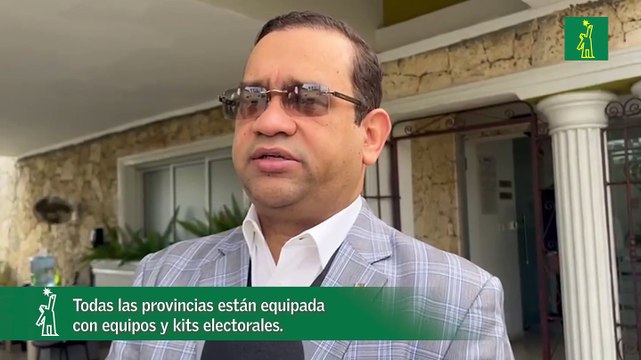 Todas las provincias están equipada con equipos y kits electorales;este miércoles le entregan al Distrito Nacional