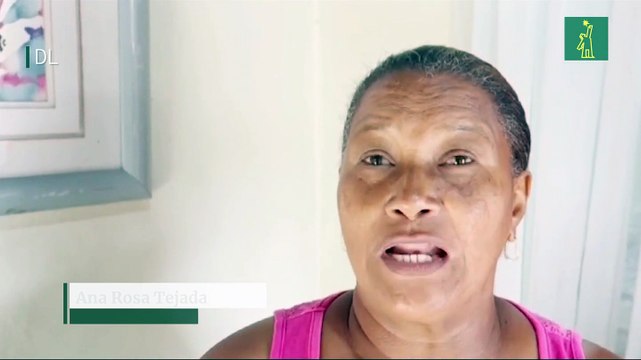 En Dajabòn mujer se salva de milagro por proyectil que supuestamente cayo en su casa momentos que sonaban disparos del lado Haitiano