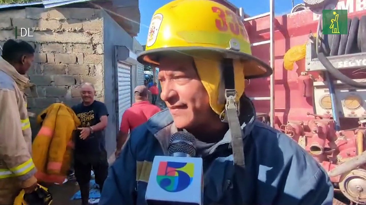 Reportan daños por incendio en el mercado binacional en Dajabón este Jueves