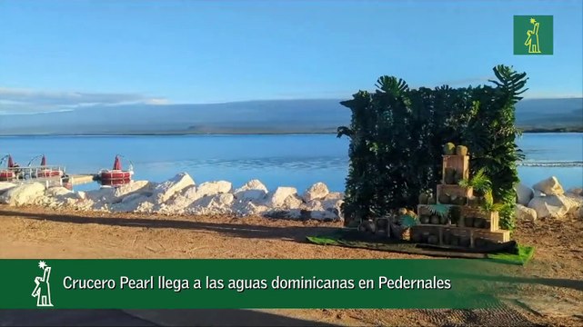 Crucero Pearl llega a las aguas dominicanas en Pedernales