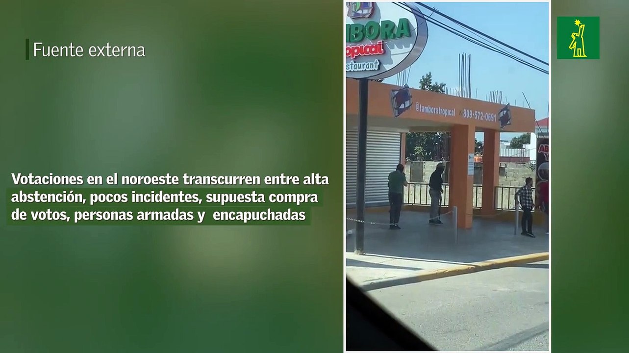 Votaciones en el noroeste transcurren entre alta abstención, pocos incidentes, supuesta compra de votos, personas armadas y  encapuchadas