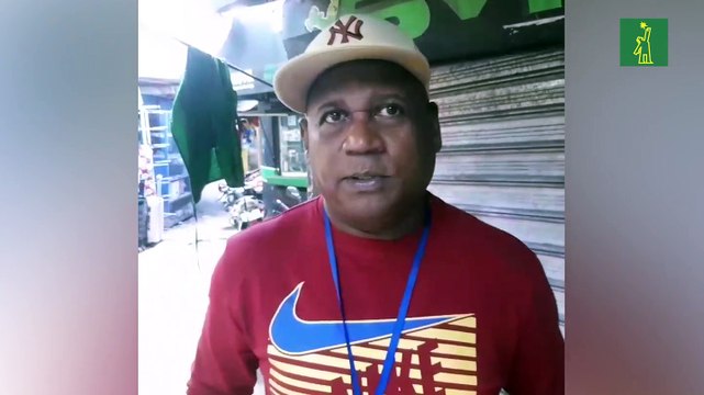 Trabajos de demolición en el kilómetro 9 de la Autopista Duarte