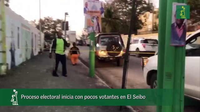 Proceso electoral inicia con pocos votantes en El Seibo