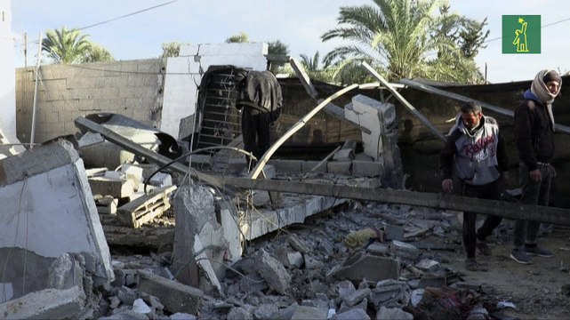 Decenas de muertos en bombardeos israelíes en el centro y el sur de Gaza