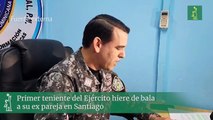 Primer teniente del Ejército hiere de bala a su ex pareja en Santiago
