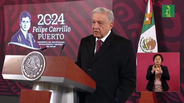 Presidente de México afirma que hubo un hackeo de datos personales de periodistas