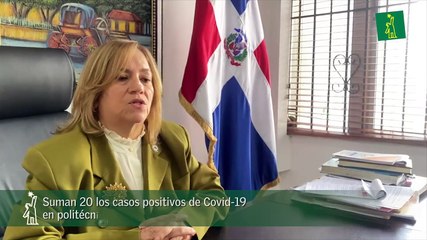 Suman 20 los casos positivos de Covid-19 en politécnico de Santiago