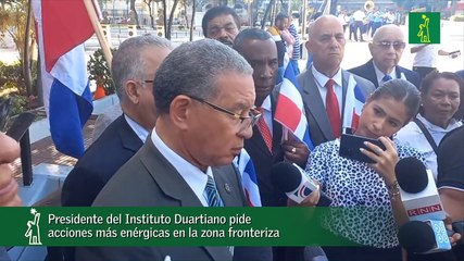 Presidente Del Instituto Duartiano Pide Acciones Más Enérgicas En La Zona Fronteriza