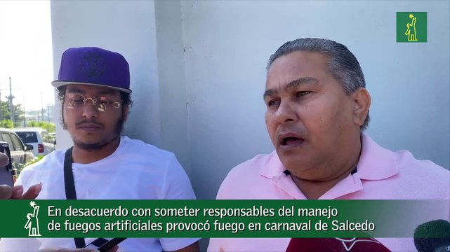 En Desacuerdo Con Someter Responsables Del Manejo De Fuegos Artificiales Provocó Fuego En Carnaval De Salcedo