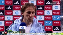 Luka Modric, reacción post partido Real Madrid vs. Girona