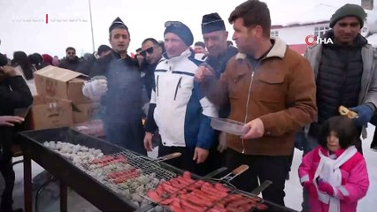 ‘Kar Festivali’ renkli görüntülere sahne oldu