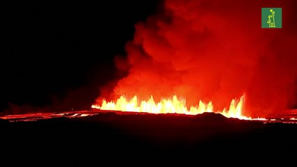 Nueva erupción volcánica en Islandia, la tercera desde diciembre