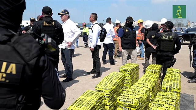 Guatemala incauta más de 600 kilos de cocaína procedentes de Costa Rica