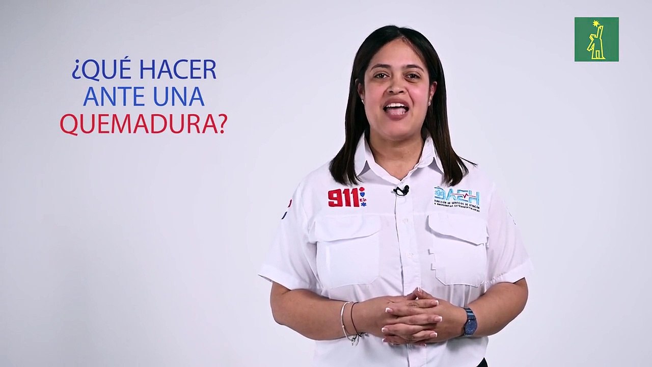 911: ¿Qué hacer ante una quemadura?