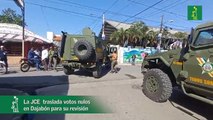 La JCE  traslada votos nulos en Dajabón para su revisión