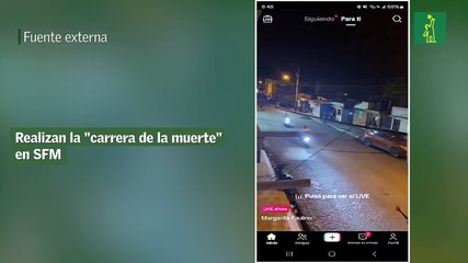 Realizan la "carrera de la muerte" en SFM