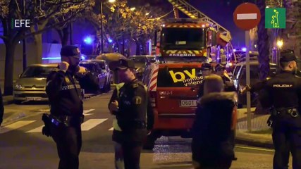 Los heridos en el incendio de València ascienden a 14