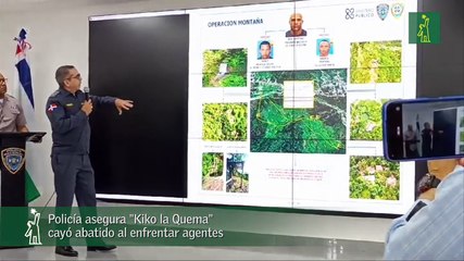 Policía Asegura "Kiko La Quema" Cayó Abatido Al Enfrentar Agentes
