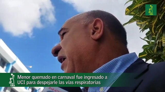 Menor Quemado En Carnaval Fue Ingresado A Uci Para Despejarle Las Vías Respiratorias
