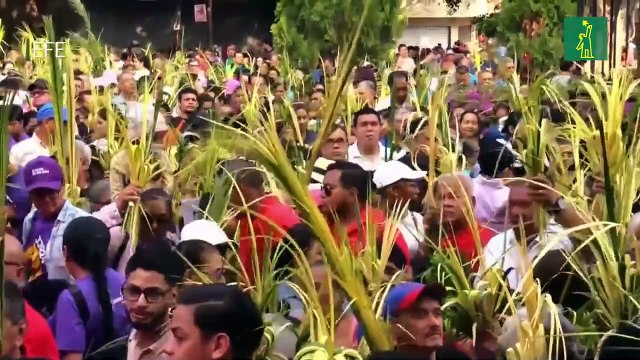 Miles de católicos hondureños celebran el 'Domingo de ramos'