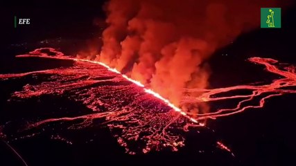 Islandia experimenta cuarta erupción volcánica