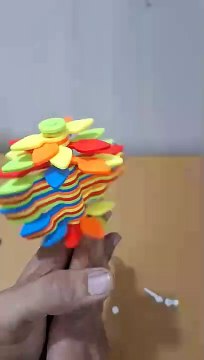 Flower Rotary Lollipop Fibonacci Magic Wand - Create Beautiful Petal Patterns