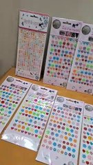 Decorative self adhesive Multicolor Crystal or stone for Art  Craft