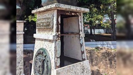 Deterioro en el Paseo de los Próceres alarma a visitantes