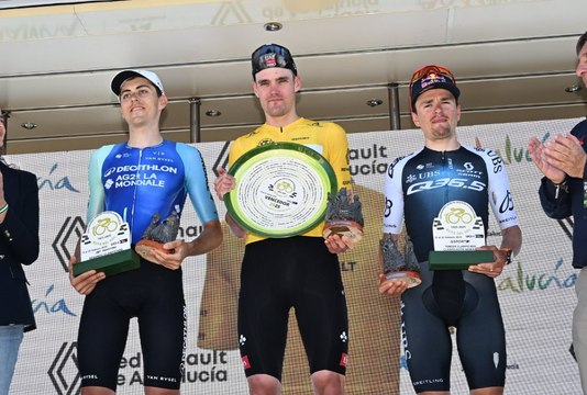 Cyclisme - Vuelta a Andalucia Ruta del Sol 2025 - Highlights de la 5e etape... Jon Barrenetxea s'impose, Pavel Sivakov remporte le général final