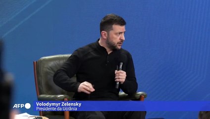 Zelensky diz que deixaria a presidência 'imediatamente' por adesão da Ucrânia à Otan