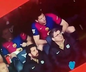 El enfado de Lewandowski tras ser sustituido en el Barça-Rayo