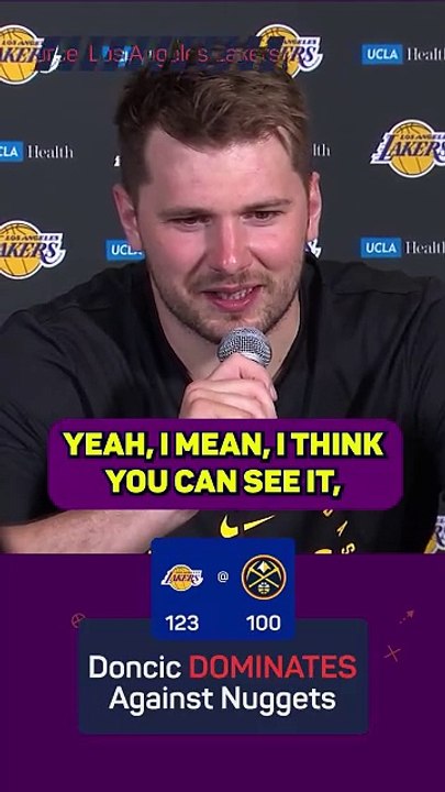 Luka finding his magic for the Lakers