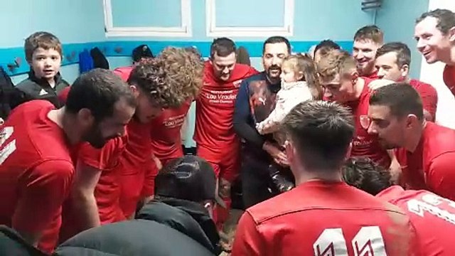 LA VIDÉO DU VESTIAIRE DE L'AS DU PIC APRÈS LA VICTOIRE FC MUZOLAIS VS AS DU PIC DIMANCHE 23 FÉVRIER 2025