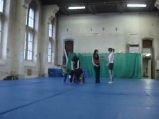Accrosport in Champollion = Milie, Nobib, Theo, Laura & Lea