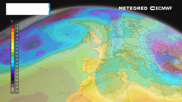 Aria di estrazione polare scivola verso l'Italia