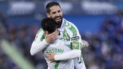 La Liga : Doublé d'Isco, Antony exclu, le Bétis enchaine à Getafe