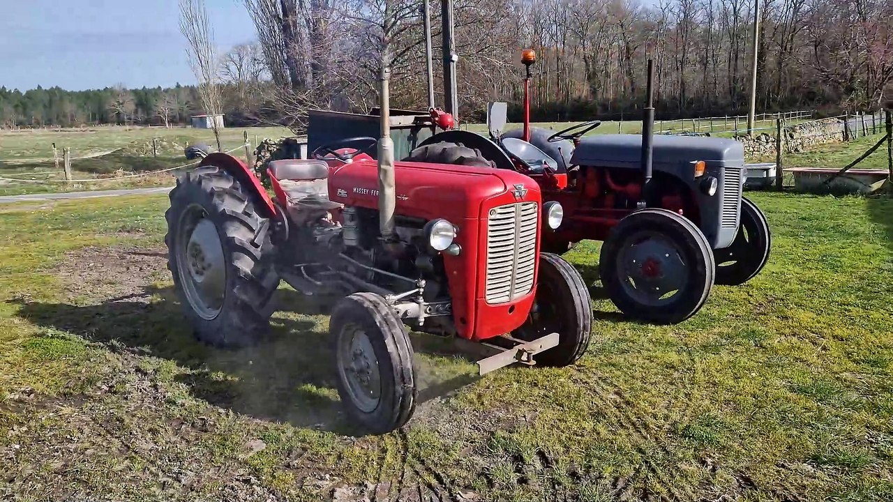 mes deux petits tracteurs