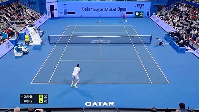 Rublev sinks Draper to win 17th ATP Tour trophy