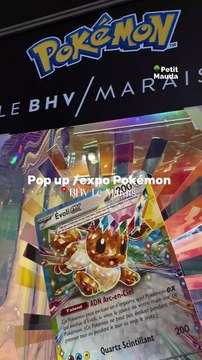 Plongez dans l'univers des Pokémon au BHV Marais ! 🎉🐾