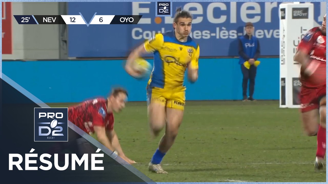 PRO D2 Saison 2024-2025 J21 - Résumé USON Nevers - Oyonnax Rugby
