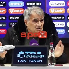 Şenol Güneş'ten çarpıcı Galatasaray açıklaması