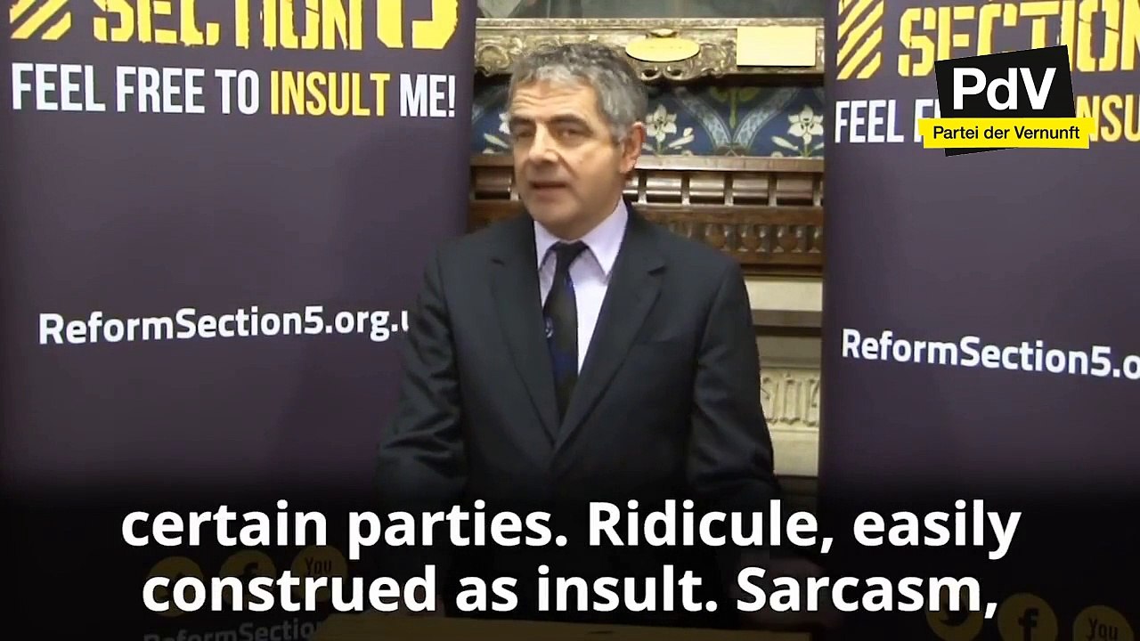 Rowan Atkinson - Beleidigen Sie mich ruhig