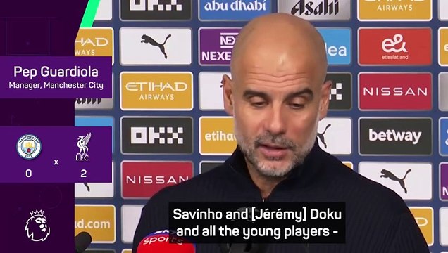 Guardiola convinced Premier League title is Liverpool's to lose