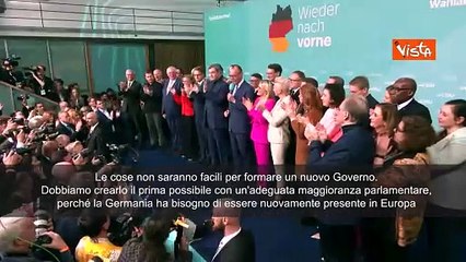 Merz (Cdu-Csu): Formeremo nuovo Governo rapidamente per essere di nuovo presenti in Ue