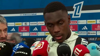 « On n'a pas joué en première mi-temps » - Foot - L1 - OL - Niakhaté
