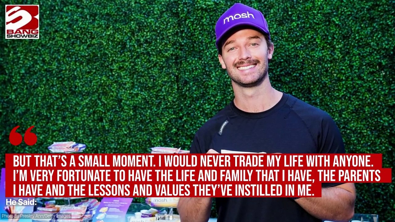 Patrick Schwarzenegger sometimes wishes he had a different last name