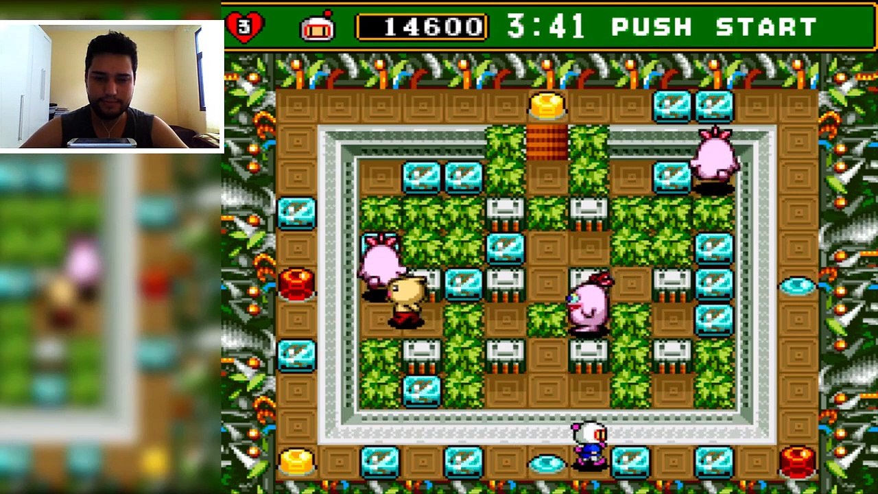 Super Bomberman 4 - Super Futuro.