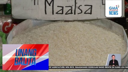Bentahan ng NFA rice ng San Juan City LGU | Unang Balita