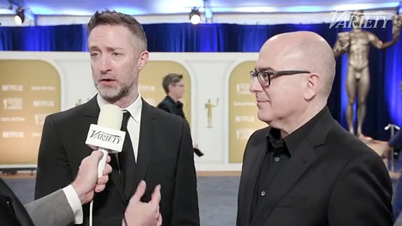 Mark Bracco and Baz Halpin- Full Interview at the Screen Actors Guild Awards