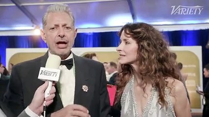 Jeff Goldblum and Emilie Livingston - Full Interview at the Screen Actors Guild Awards